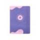 AGENDA ESCOLAR MARCA ANTARTIK 25-26 ENCUADERNADA GO! SIMIL PIEL MORADO SEMANA VISTA A5 BILINGÜE PAPEL FSC 80 GR