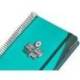 AGENDA ESCOLAR ANTARTIK 25-26 ESPIRAL FUN DAY TURQUESA DIA PAGINA DIN A5 BILINGÜE PAPEL FSC 80 GR