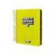 AGENDA ESCOLAR ANTARTIK 25-26 ESPIRAL NEON AMARILLO DIA PAGINA DIN A5 BILINGÜE PAPEL FSC 80 GR