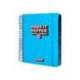 AGENDA ESCOLAR ANTARTIK 25-26 ESPIRAL NEON AZUL DIA PAGINA DIN A5 BILINGÜE PAPEL FSC 80 GR