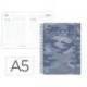 AGENDA ESCOLAR LIDERPAPEL 25-26 ESPIRAL PATTERNS MILITAR GRIS DIA PAGINA DIN A5 BILINGÜE PAPEL FSC 80 GR