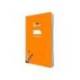 CUADERNO ESPIRAL MARCA LIDERPAPEL DI N A4 PAUTAGUIA TAPA BLANDA 80H 75 GR CUADRO PAUTADO 3MM COLOR NARANJA