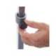 EXPOSITOR MARCA ROCADA DE SUELO MAGNETICO ROTATIVO 90 HORIZONTAL/VERTICAL ALTURA AJUSTABLE DIN A3