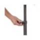 EXPOSITOR MARCA ROCADA DE SUELO SERIE NATURAL MAGNETICO ROTATIVO 360 ALTURA AJUSTABLE DIN A3