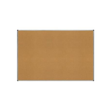 PIZARRA CORCHO MARCA ROCADA MARCO ALUMINIO CON CANTONERAS 120X180 CM