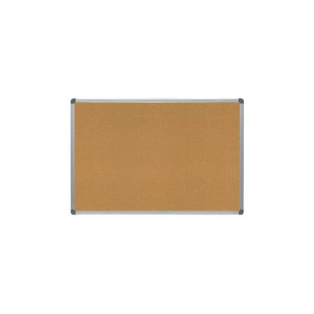 PIZARRA CORCHO MARCA ROCADA MARCO ALUMINIO CON CANTONERAS 60X90 CM