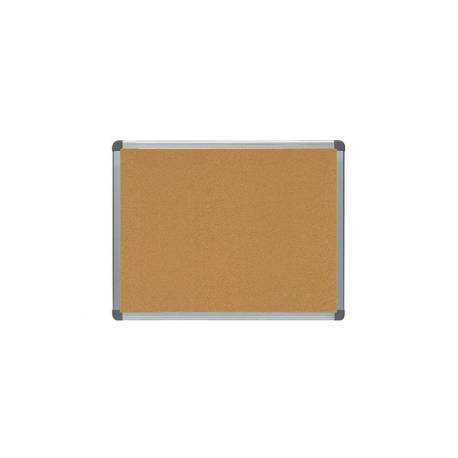 PIZARRA CORCHO MARCA ROCADA MARCO ALUMINIO CON CANTONERAS 45X60 CM