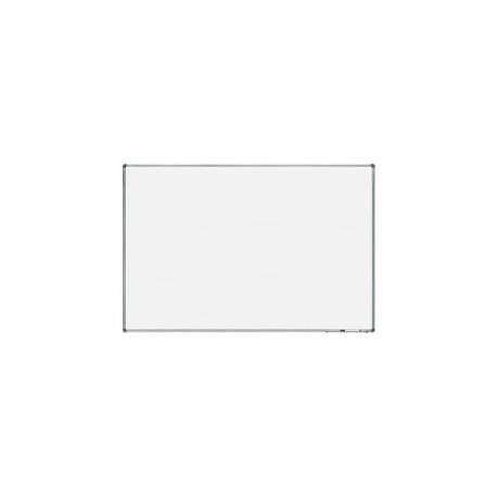 PIZARRA BLANCA MARCA ROCADA LACADA MAGNETICA MARCO ALUMINIO CON CANTONERAS 120X180 CM