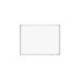 PIZARRA BLANCA MARCA ROCADA LACADA MAGNETICA MARCO ALUMINIO CON CANTONERAS 90X120 CM