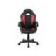 SILLA MARCA ROCADA GAMING CON BRAZOS FIJOS BASE NYLON CON RUEDAS SIMILPIEL NEGRO/ROJO 435X430X880-995 MM