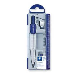 COMPAS MARCA STAEDTLER NORIS CLUB 550 60 CON AGUJA ROMA Y ADAPTADOR