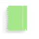 CUADERNO CARCHIVO MARCA INGENIOX FOAM A5 80H CUADRICULA VERDE PASTEL