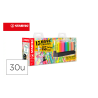 ROTULADOR MARCA STABILO FLUORESCENTE SET DE MESA 15 UNIDADES BOSS 70 + 15 UNIDADES SWING COOL COLORES SURTIDOS