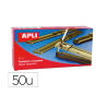 ENCUADERNADOR MARCA FASTENER DORADO APLI CAJA DE 50 UNIDADES