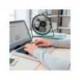 VENTILADOR SOBREMESA MARCA AVANT 3W DIAMETRO 100 MM ALIMENTACION USB LONGITUD CABLE 1 MT COLOR NEGRO