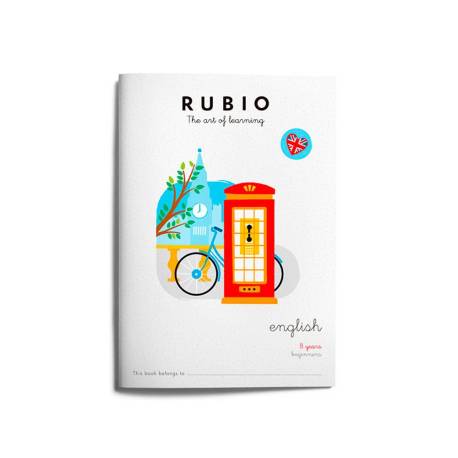 CUADERNO MARCA RUBIO ENGLISH 8 YEARS BEGINNERS