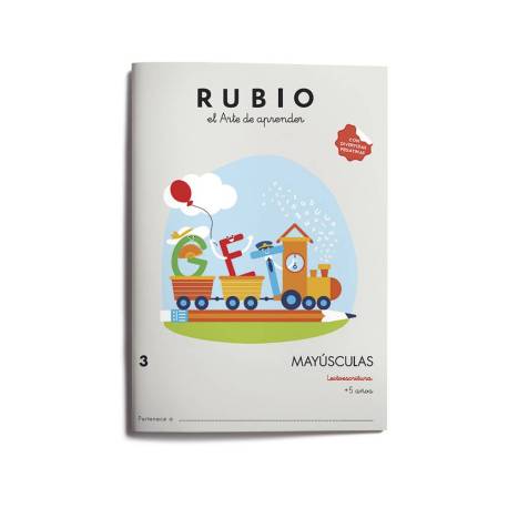 CUADERNO MARCA RUBIO MAYUSCULAS 3