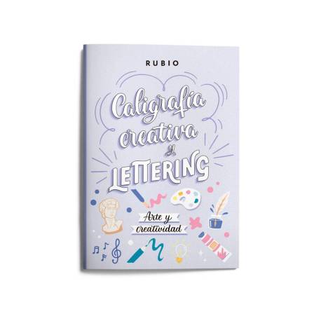 CUADERNO MARCA RUBIO LETTERING CALIGRAFIA CREATIVA ARTE Y CREATIVIDAD