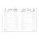 DIETARIO MARCA LIDERPAPEL 2026 OCTAVO 120X165 MM DIA PAGINA COLOR NEGRO PAPEL 70 GR