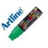 ROTULADOR MARCA ARTLINE POSTER MARKER EPP-20 PUNTA RECTANGULAR 20 MM COLOR VERDE FLUOR