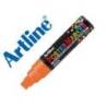 ROTULADOR MARCA ARTLINE POSTER MARKER EPP-12 PUNTA RECTANGULAR 12 MM COLOR NARANJA FLUOR