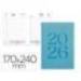 AGENDA ENCUADERNADA MARCA LIDERPAPEL CRETA 170X240 MM 2026 DIA PAGINA NEW COLOR PAPEL 70 GR