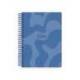 AGENDA ESPIRAL MARCA LIDERPAPEL SYROS 150X210 MM 2026 DIA PAGINA AZUL PAPEL 60 GR FSC