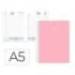 AGENDA ESPIRAL MARCA LIDERPAPEL GAZI A5 2026 DIA PAGINA ROSA PAPEL 70 GR FSC