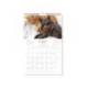 CALENDARIO ESPIRAL PARED MARCA LIDERPAPEL IMAGENES GATOS 2026 PARA ESCRIBIR 25X40 CM PAPEL 157 GR