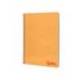 CUADERNO ESPIRAL MARCA LIDERPAPEL A4 WONDER TAPA PLASTICO 80H 90GR PAUTA ESTRECHA 2,5MM CON MARGEN COLOR NARANJA