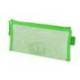 BOLSA ZIPPER BAG MARCA LIDERPAPEL POLIESTER TRANSPIRABLE MULTIUSOS TICKET 230X115 MM VERDE PASTEL