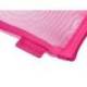 BOLSA ZIPPER BAG MARCA LIDERPAPEL POLIESTER TRANSPIRABLE MULTIUSOS DIN A5 ROSA