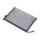 BOLSA ZIPPER BAG MARCA LIDERPAPEL POLIESTER TRANSPIRABLE MULTIUSOS DIN A4 AZUL MARINO