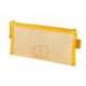 BOLSA ZIPPER BAG MARCA LIDERPAPEL POLIESTER TRANSPIRABLE MULTIUSOS TICKET 230X115 MM AMARILLO