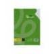 RECAMBIO MARCA LIDERPAPEL DIN A4 100 HOJAS 75 GR CUADRO 3 MM CON MARGEN 4 TALADROS