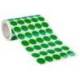 GOMETS MARCA LIDERPAPEL AUTOADHESIVO S CIRCULOS 20 MM VERDE ROLLO DE 2000 UNIDADES EN CAJA DE CARTON