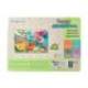 PUZLE INFANTIL MARCA IMAGINOVO MADERA 3D DINOSAURIOS +12 MESES 8 PIEZAS 29,5X22X1,7CM