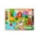 PUZLE INFANTIL MARCA IMAGINOVO MADERA 3D ANIMALES +12 MESES 8 PIEZAS 29,5X22X1,7CM