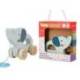 JUEGO INFANTIL MARCA IMAGINOVO MADERA ELEFANTE PARA ARRASTRAR CON RUEDAS +12 MESES 13,4X10X5,4CM