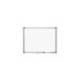 PIZARRA BLANCA MARCA ROCADA LACADA MAGNETICA MARCO ALUMINIO CON CANTONERAS 45X60 CM