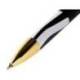 BOLIGRAFO BELIUS DUALITA CUERPO NEGRO BLANCO TINTA AZUL CAJA DE DISEÑO