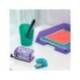 GRAPADORA MARCA RAPID MINI F4 COLOUR BREEZE USA GRAPAS 24/6 Y 26/6 COLOR LAVANDA EN BLISTER