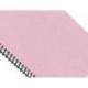 TAPA ENCUADERNACION MARCA LIDERPAPEL CARTON DIN A4 1 MM ROSA PAQUETE DE 50 UNIDADES
