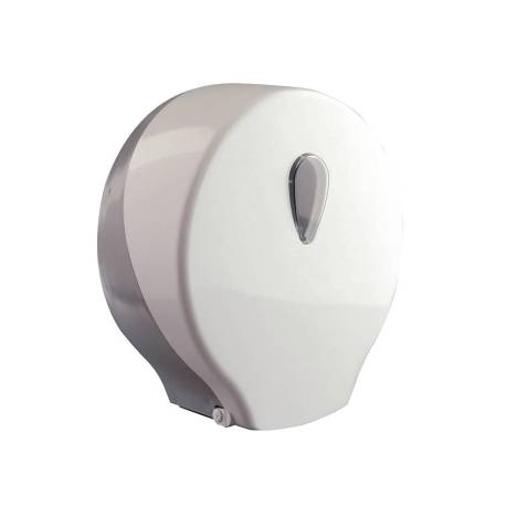 DISPENSADOR PAPEL HIGIENICO MARCA DAHI JAVEA JUMBO ABS COLOR BLANCO 326X304X125 MM
