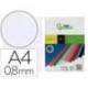 Tapa de Encuadernacion Polipropileno Liderpapel DIN A4 Transparente 0.8mm pack 50 uds