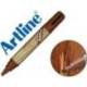 ROTULADOR MARCA ARTLINE MARCADOR PERMANENTE EK-95 FURNITURE MAPLE-ARCE PUNTA BISELADA 2,0-5,0 MM EN BLISTER BRICO