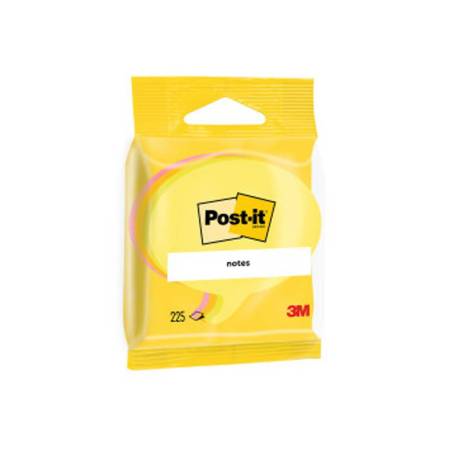 Post-it ® Bloc quita y pon en forma de bocadillo