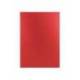 Tapa de Encuadernacion Polipropileno Liderpapel DIN A4 Color Rojo 0,5 mm pack 100 uds