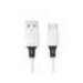 CABLE USB-C A USB-A MARCA Q-CONNECT PVC LONGITUD 2M BLANCO