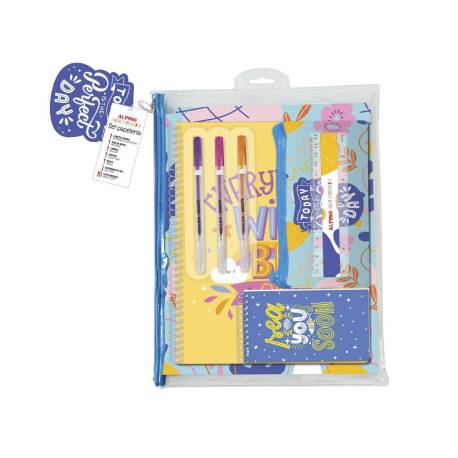 SET DE PAPELERIA MARCA ALPINO COLOR EXPERIENCE PERFECT DAY